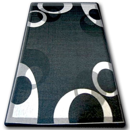 Dywan sznurkowy DYWANY ŁUSZCZÓW Sizal Floorlux 20078, czarny/srebrny , 120x170 cm Dywany Łuszczów