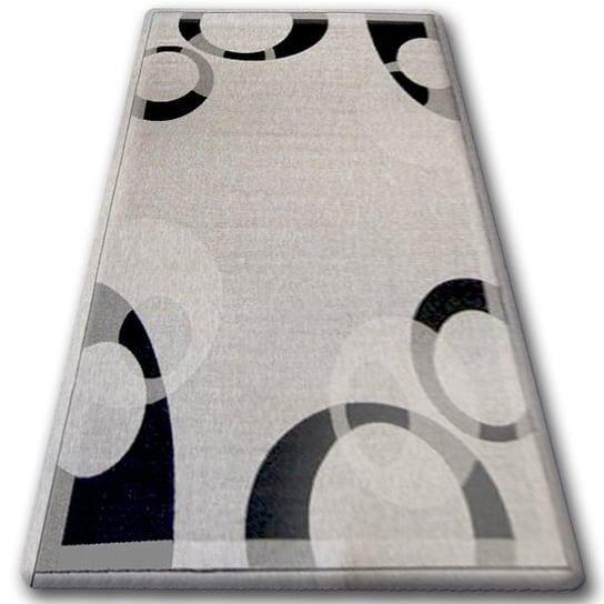Dywan sznurkowy DYWANY ŁUSZCZÓW Sizal Floorlux 20078, srebrny /czarny, 140x200 cm Dywany Łuszczów