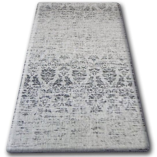 Dywan sznurkowy DYWANY ŁUSZCZÓW Sizal Floorlux 20211, srebrny /czarny, 120x170 cm Dywany Łuszczów