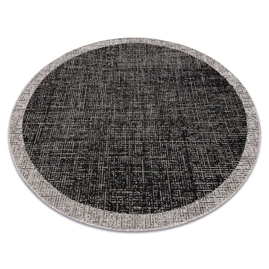 Dywan sznurkowy DYWARNY ŁUSZCZÓW Sizal Floorlux, czarny, 120 cm Dywany Łuszczów