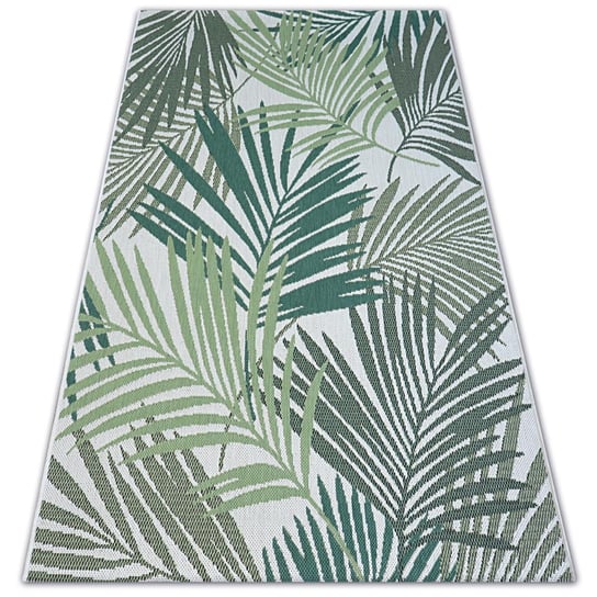 Dywan sznurkowy Sizal Color, 19433/062 Liście Jungle, zielony, 120x170 cm Dywany Łuszczów