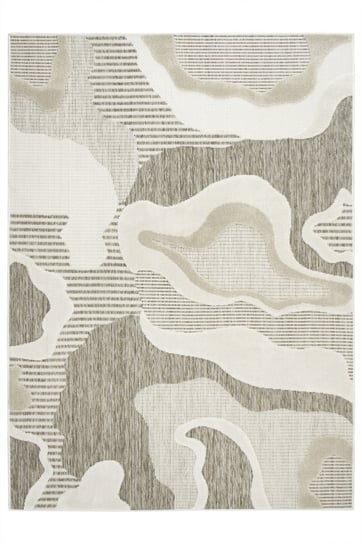 Dywan Sznurkowy Stella D419A beige/white Beż Krem Abstrakcja-240x330 cm Inna marka