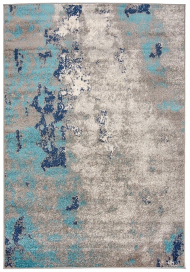 Dywan vintage, nowoczesny, szary/turkus/niebieski, H172A, Dark Turquois Spring, 200x300 cm CARPETPOL