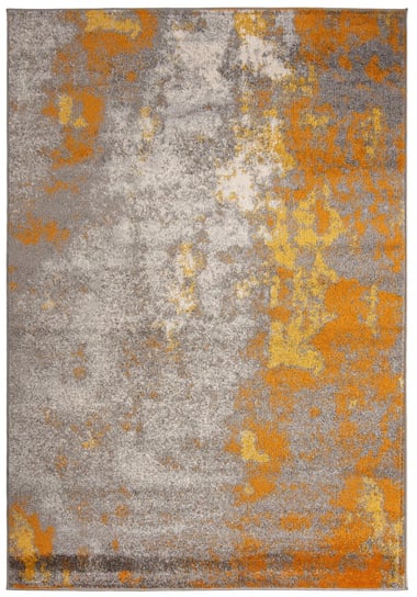 Dywan vintage, postarzany, szary/żółty, H172A, Orange Spring, 80x150 cm CARPETPOL