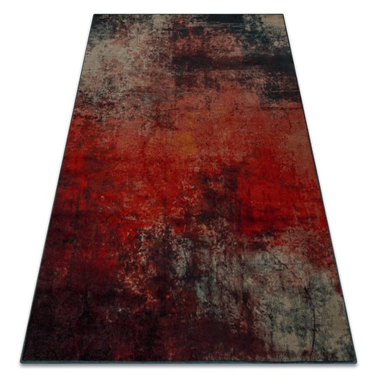 Dywan wełniany OMEGA TOGO abstrakcja red czerwony, 200x300 cm Dywany Łuszczów