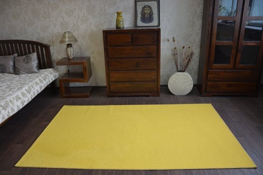 Dywan wykładzina DYWANY ŁUSZCZÓW Eton, żółty, 100x150 cm Dywany Łuszczów