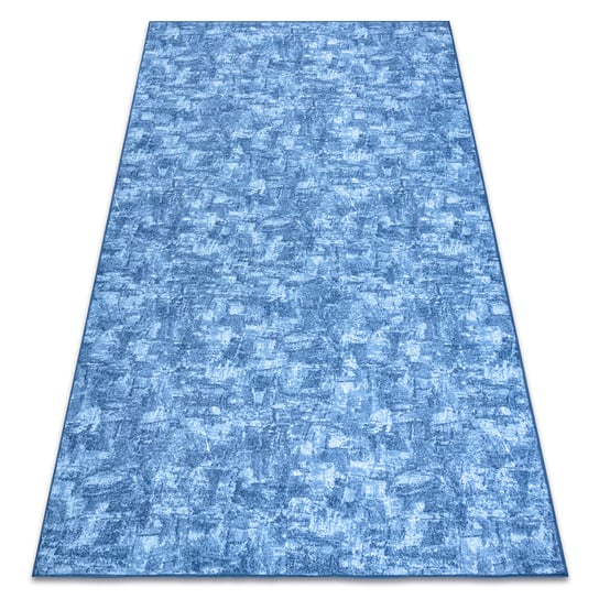 DYWAN - WYKŁADZINA SOLID niebieski 70 BETON, 100x500 cm Dywany Łuszczów