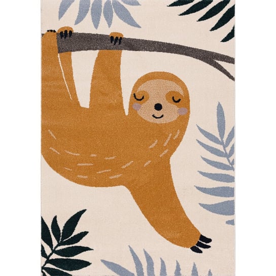 Dywan, YELLOW TIPI, Happy Sloth, 160x230 cm Yellow Tipi