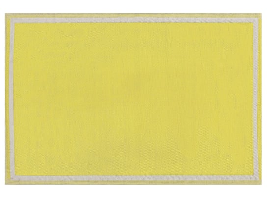 Dywan zewnętrzny BELIANI Etawah, żółty, 120x180 cm Beliani