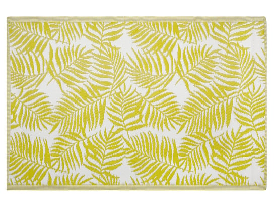 Dywan zewnętrzny BELIANI Kota, żółty, 120x180 cm Beliani