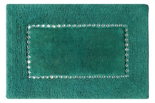 Dywanik bawełniany, Chic, ciemnozielony, 75x150 cm Eurofirany
