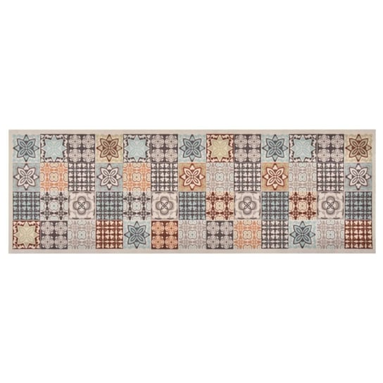 Dywanik kuchenny, podłogowy Mosaic Colour, 45x150 cm vidaXL