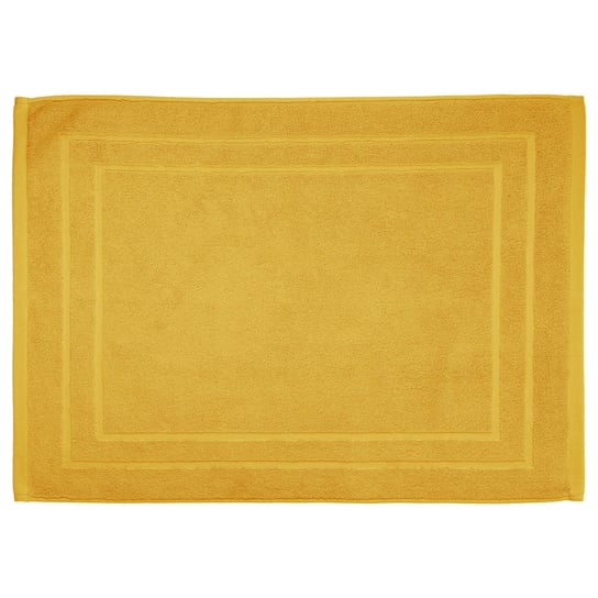 Dywanik łazienkowy bawełniany, 50 x 70 cm, kolor żółty Atmosphera