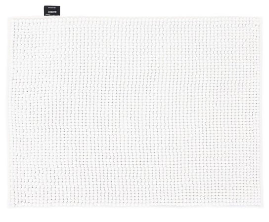 Dywanik Łazienkowy Glossy Antypoślizgowy Biały 50x70cm elSimone Carpets