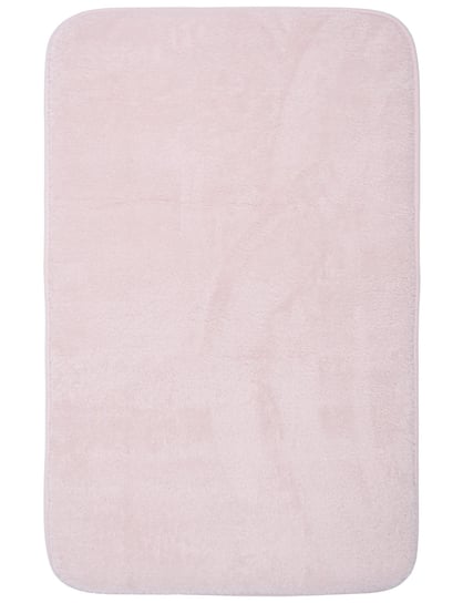 Dywanik łazienkowy MD pluszowy miękki, różowy, 50x80 cm MD