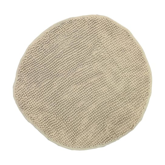 Dywanik łazienkowy okrągły Jotta Fringe krem 60cm kremowy Wisan