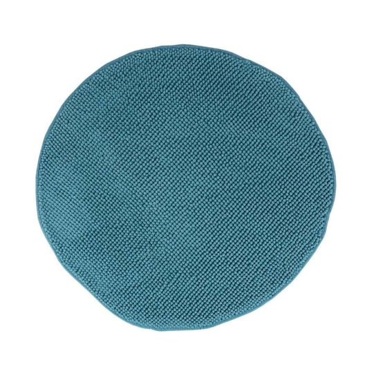 Dywanik łazienkowy okrągły Jotta Fringe niebieski 80cm niebieski Wisan