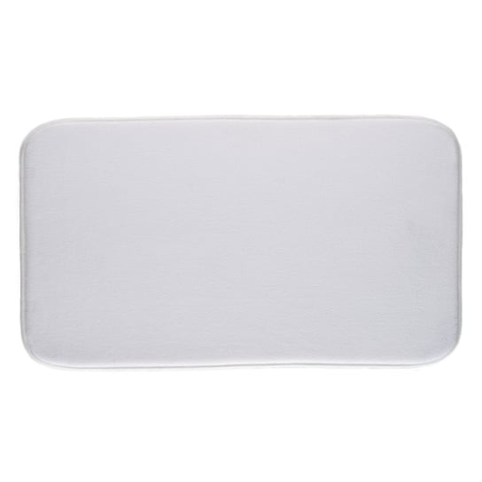 Dywanik łazienkowy TAPIS Memoi Forme, 80x50 cm, biały 5five Simple Smart