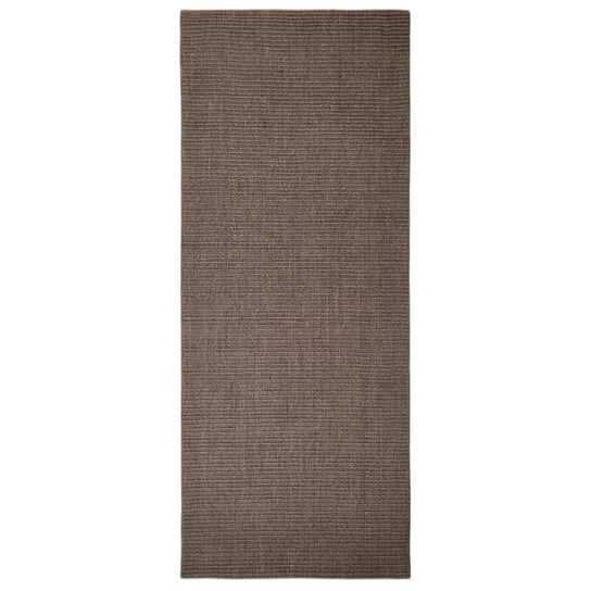 Dywanik sizalowy, 80x200 cm, brązowy Inna marka