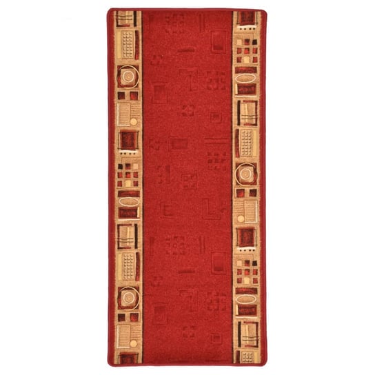 Dywanik z żelowym spodem VIDAXL, czerwony, 67x200 cm vidaXL