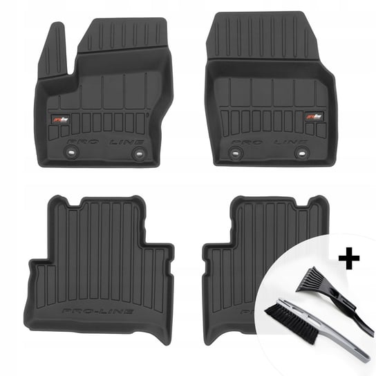 Dywaniki Gumowe do Fiat C-Max II 2010-2019 MOLTICO