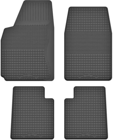 Dywaniki gumowe do: Mercedes ML W164 (2005-2011) SUV- czarne, korytkowe Wielganizator