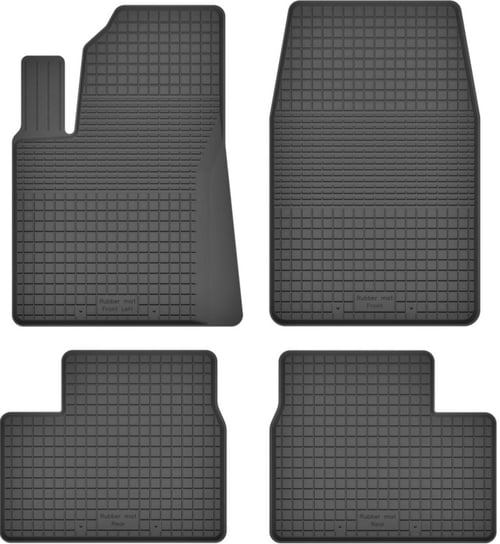 Dywaniki gumowe do: Peugeot 207 (2006-2012) SW, kombi, hatchback- czarne, korytkowe Wielganizator