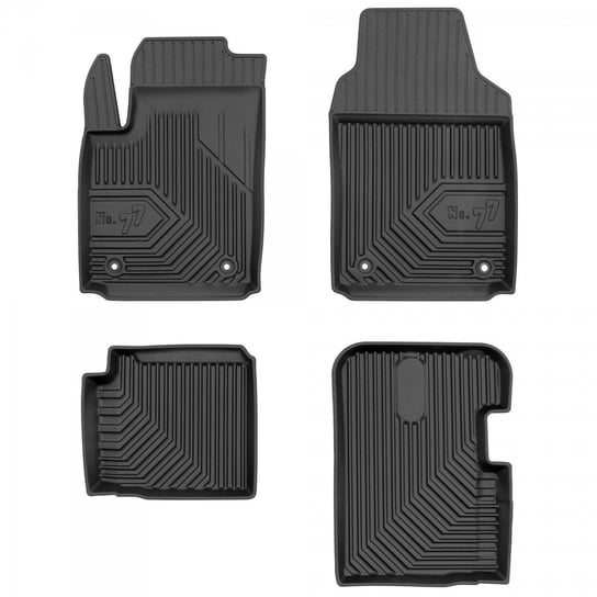 Rubber matten Mercedes Vito III van (1e en 2e rij) vanaf 2014