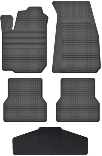 Dywaniki gumowe + tunel do: Jaguar X-Type (2001-2009) estate, kombi, sedan- czarne Wielganizator