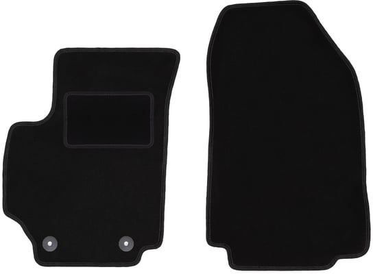 Dywaniki samochodowe, do: FIat Croma II (2005-2011) kombi- welurowe, czarne Wielganizator