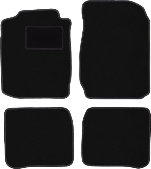 Wielganizator Automatte – Passend für Toyota Yaris III Hybrid Schrägheck 2013-2017 – Velours – Autozubehör - Praktische Fußmatte Auto – 4-teilig - schwarz-Blaue Wielganizator Automatte – Passend für Toyota Yaris III Hybrid Schrägheck 2013-2017 – Velours – Autozubehör - Praktische Fußmatte Auto – 4-teilig - schwarz-Blaue