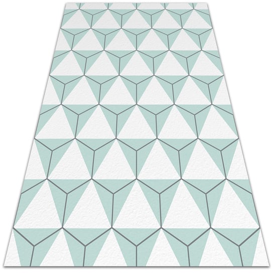 Dywanomat, Uniwersalny dywan winylowy Akwarelowe hexagony 100x150, Dywanomat Dywanomat