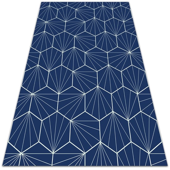 Dywanomat, Wewnętrzny dywan winylowy Hexagony 100x150, Dywanomat Dywanomat