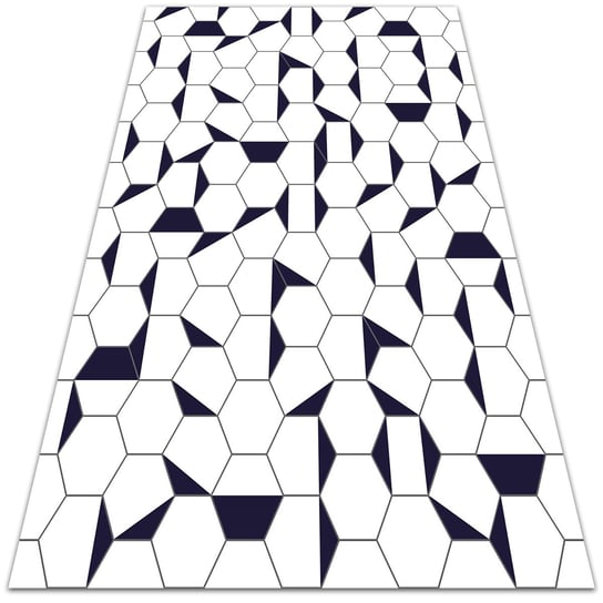 Dywanomat, Wewnętrzny dywan winylowy Hexagony 100x150, Dywanomat Dywanomat