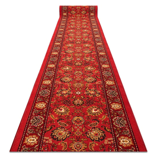 Dywany Łuszczów, Chłodnik podgumowany, czerwony, 133cm, 133x1100 cm Dywany Łuszczów