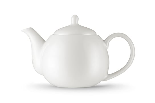 Dzbanek do herbaty MUSCARI biały / 1,25 / porcelana Konsimo