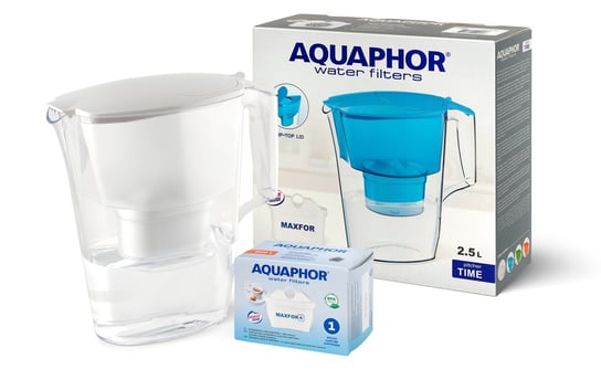 Dzbanek filtrujący Aquaphor Time + wkład B25/B100-25 Maxfor+ AQUAPHOR