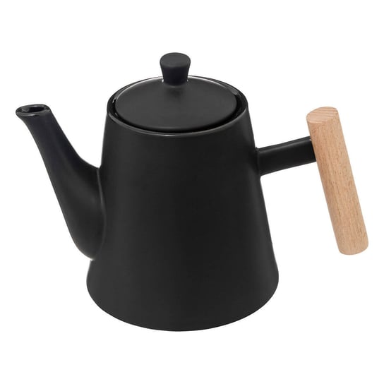 Dzbanek na herbatę CERA, ceramiczny, czarny, 1 l Secret de Gourmet