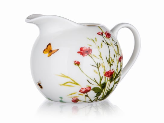 Dzbanek na mleko mlecznik ceramiczny Meadow łąka kwiaty 250 ml Banquet