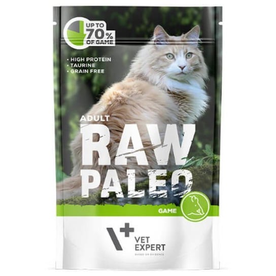 Dziczyzna dla kota Vet Expert Raw Paleo, 100 g VETEXPERT