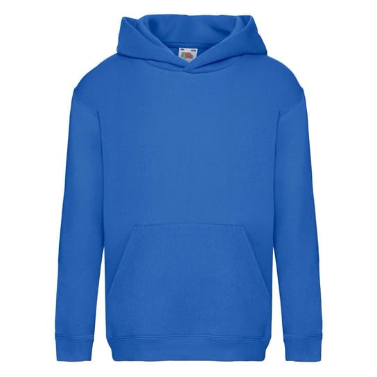 Dziecięca bluza z kapturem Premium Hooded Sweat Fruit of the Loom - Niebieski 9-11 FRUIT OF THE LOOM