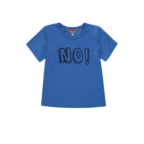 Dziecięca bluzka z krótkim rękawem, niebieski, rozmiar 56 Kanz