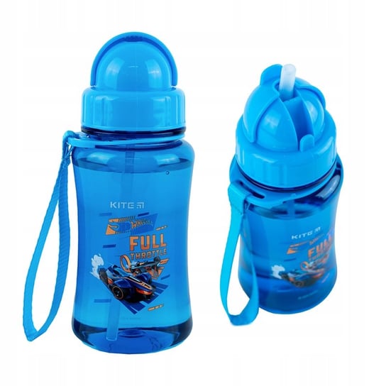 Dziecięca butelka na wodę z ustnikiem słomką HOT WHEELS Kite KITE