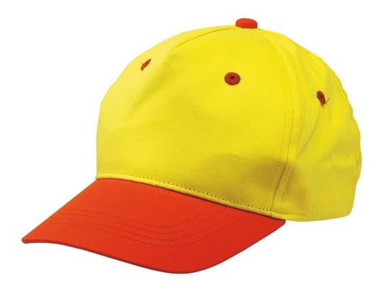Dziecięca czapka baseballowa CALIMERO, żółty, pomarańczowy UPOMINKARNIA