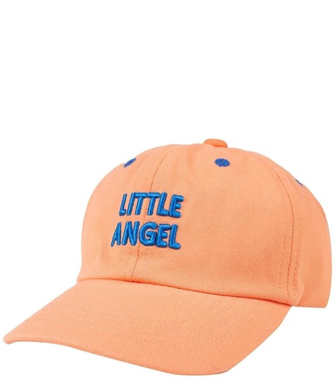 Dziecięca czapka z daszkiem ozdobiona haftem LITTLE ANGEL Agrafka