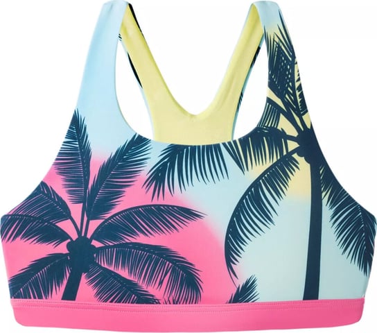Dziecięca góra stroju kąpielowego Aquawave RODANI TOP JR palms print rozmiar 152 AquaWave