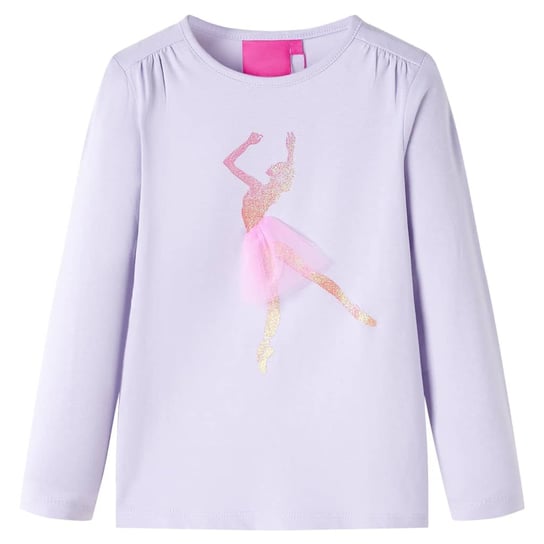 Dziecięca koszulka baletnica 104 liliowy / AAALOE Inna marka