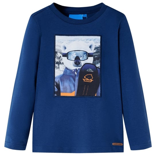 Dziecięca Koszulka Miś Dżins Niebieski 128 cm Zakito Europe
