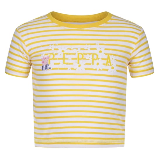 Dziecięca Koszulka Peppa Stripe (116 / Jasnofioletowy) REGATTA