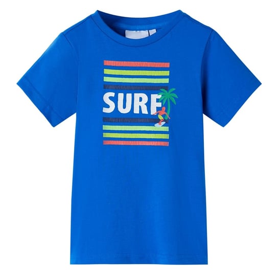 Dziecięca koszulka SURF 92, jasnoniebieska, bawełn Zakito Europe